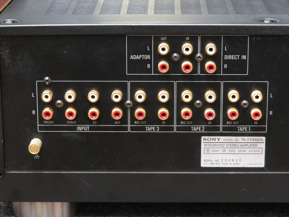 TA-F555ESL SONY - HiFi-Do McIntosh/JBL/audio-technica/Jeff Rowland