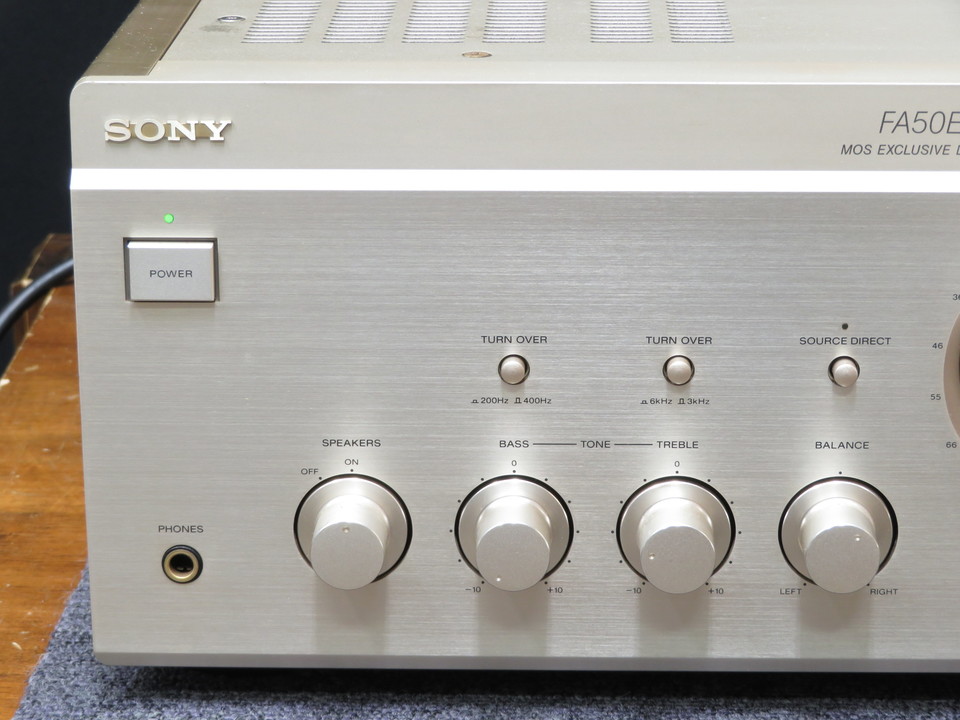 いい音　全段MOS-FET 希少動作品　名機SONY ソニー TA-FA50ES いい音 全段MOS-FET 希少動作品 名機SONY ソニー TA-FA50ES