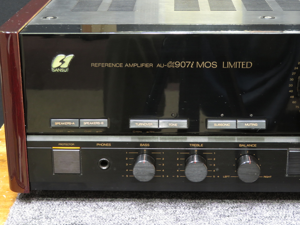 【美品、名機】サンスイ　AU-α907i MOS Limited SANSUI サンスイ AU-α907i MOS Limited プリメインアンプ - 中古