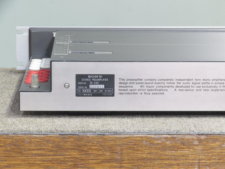 TA-E88 SONY - 中古オーディオ 高価買取・販売 ハイファイ堂