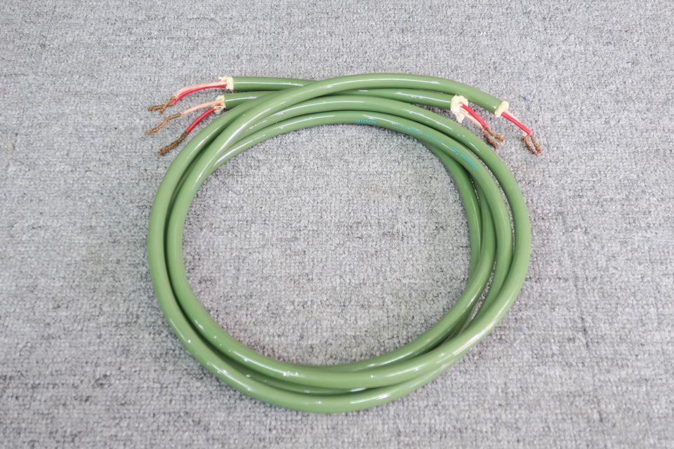 スピーカーケーブル 緑と赤　Acrotec 6N-S1060 6N-S1060/1.4m ACROTEC - 中古オーディオ 高価買取・販売 ハイファイ堂