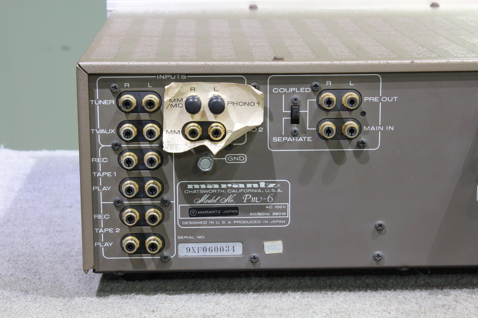 PM-6 marantz - 中古オーディオ 高価買取・販売 ハイファイ堂