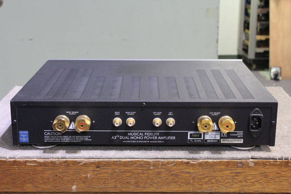 A3CR POWER MUSICAL FIDELITY - 中古オーディオ 高価買取・販売