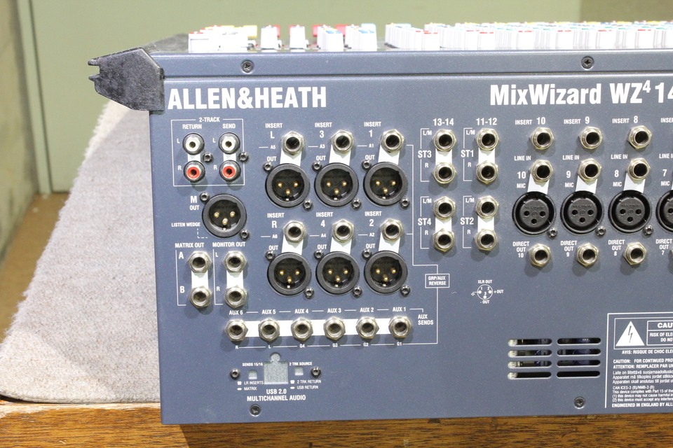 Allen & Heath MixWizard WZ4 14:4:2 Professional Mixing