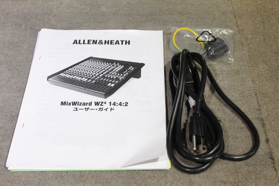 配信機器・PA機器・レコーディング機器 ALLEN&HEATH MixWizard WZ4 14:4:2 ALLEN & HEATH MixWizard4シリーズ アナログミキサーWZ4 14:4:2