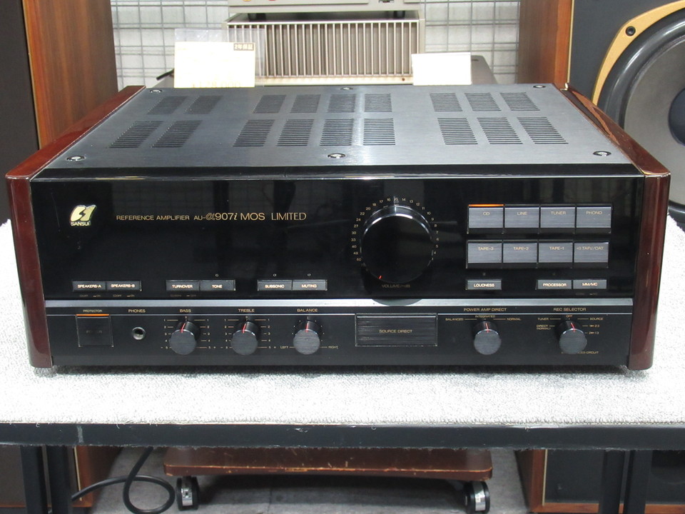 AU-α907i MOS LIMITED SANSUI - 中古オーディオ 高価買取・販売
