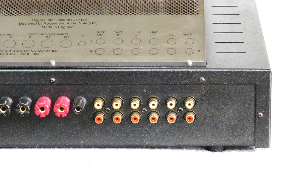Rogers E-40a オーディオ プリメインアンプ ロジャース 真空管Amp Rogers E-40a Audio Integrated Amplifier, Rogers Vacuum Tube Tube