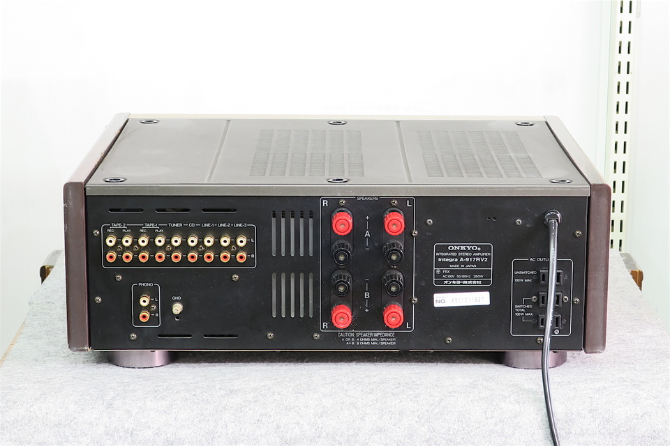 Integra A-917RV2 ONKYO - 中古オーディオ 高価買取・販売 ハイファイ堂