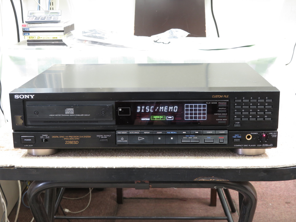 CDP-228ESD SONY - 中古オーディオ 高価買取・販売 ハイファイ堂
