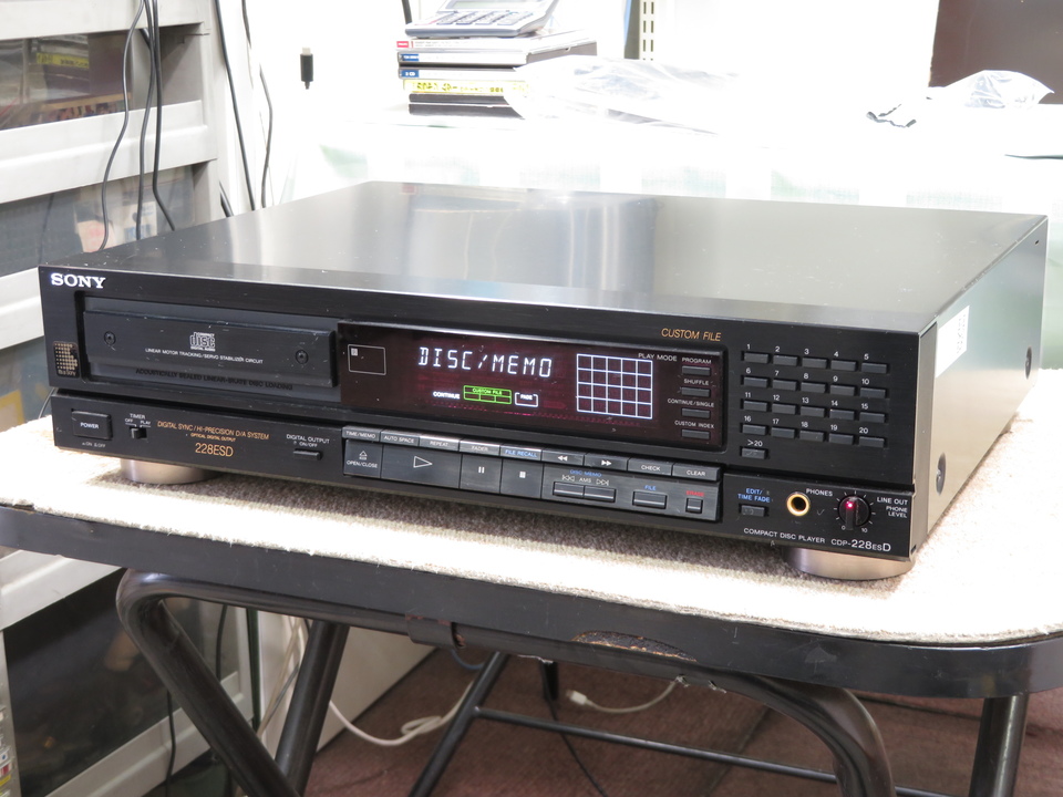 CDP-228ESD SONY - 中古オーディオ 高価買取・販売 ハイファイ堂