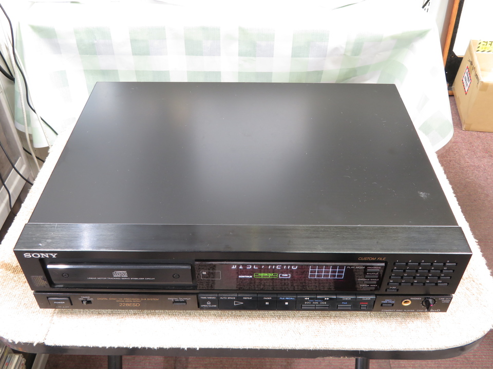CDP-228ESD SONY - 中古オーディオ 高価買取・販売 ハイファイ堂