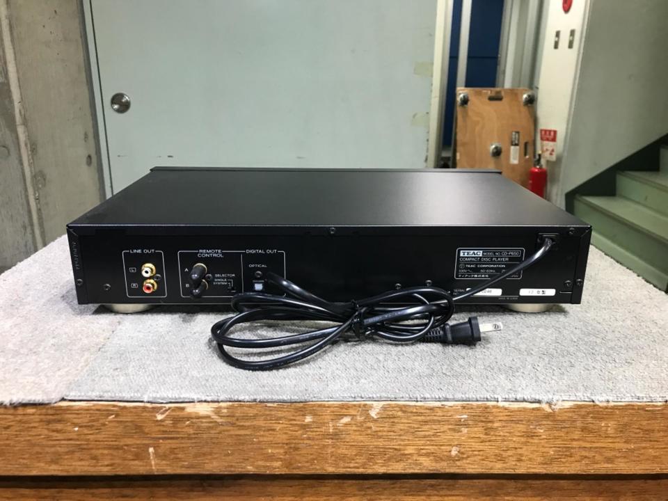 CD-P650 TEAC - 中古オーディオ 高価買取・販売 ハイファイ堂