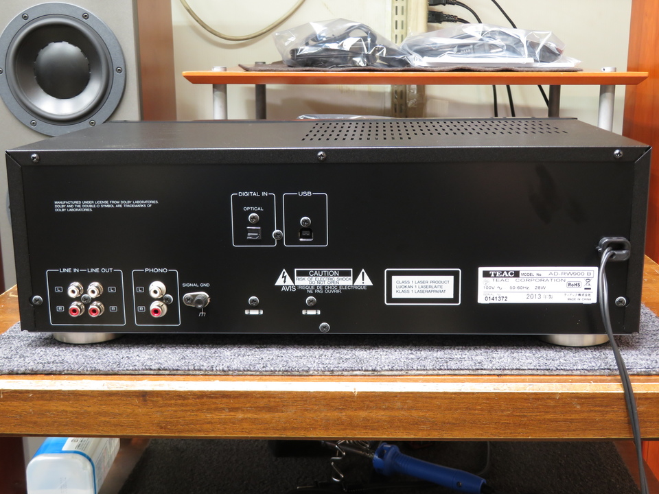 AD-RW900 TEAC - 中古オーディオ 高価買取・販売 ハイファイ堂