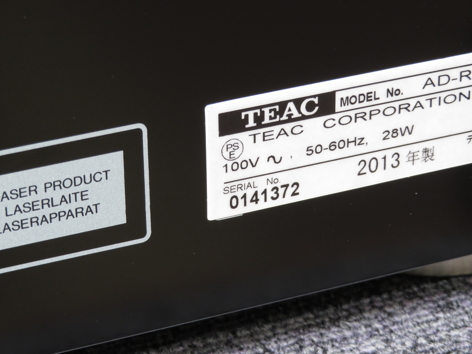 AD-RW900 TEAC - 中古オーディオ 高価買取・販売 ハイファイ堂