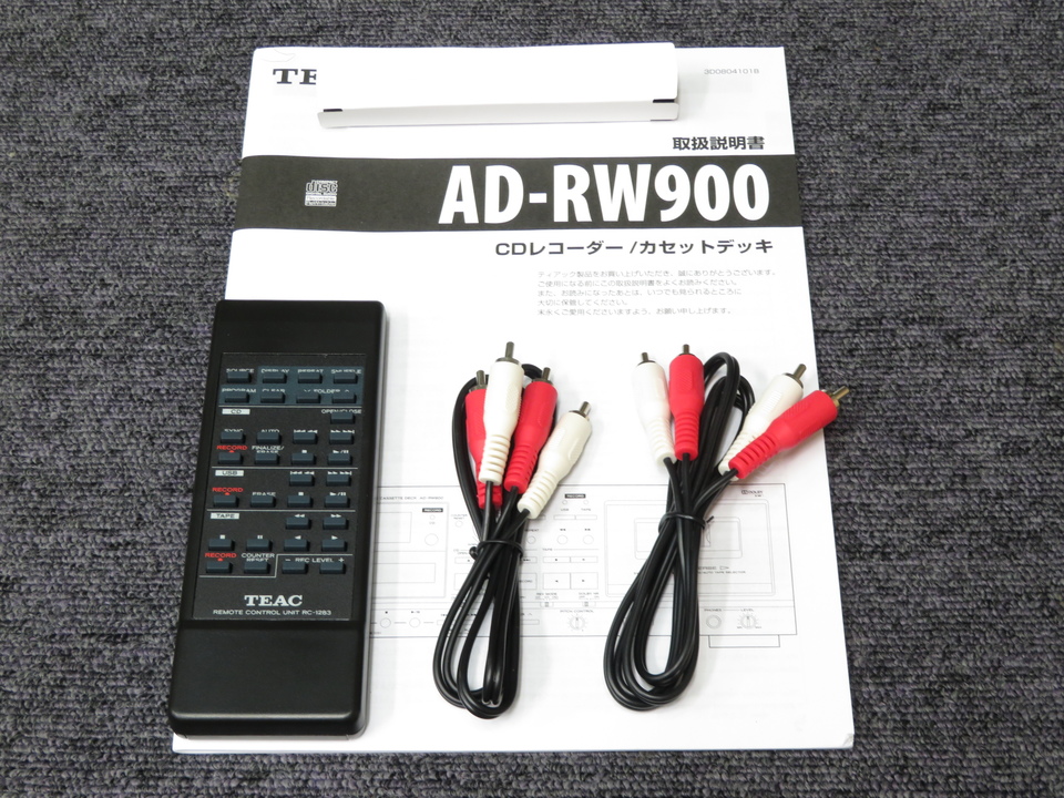 AD-RW900 TEAC - 中古オーディオ 高価買取・販売 ハイファイ堂