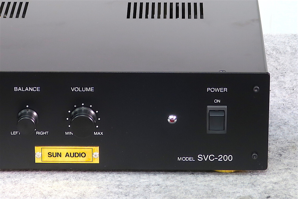 SUN AUDIO-サンオーディオ 真空管プリアンプ Model:SVC-200 サン・オーディオの「SVC-200 管球王国スペシャルヴァージョン