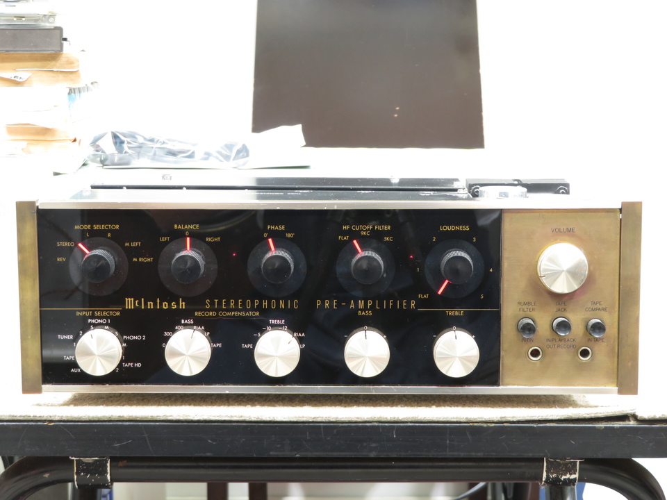 McIntosh マッキントッシュ C20 後期 Front Panel フロントパネル