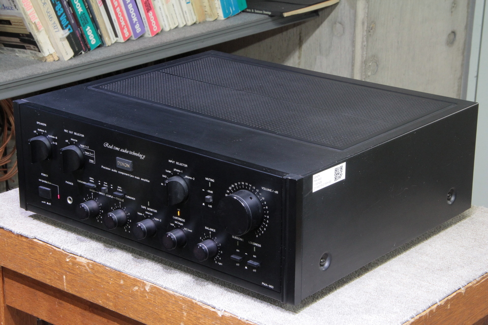 DENON デノン/デンオン PMA-960 プリメインアンプ ブラック 名機