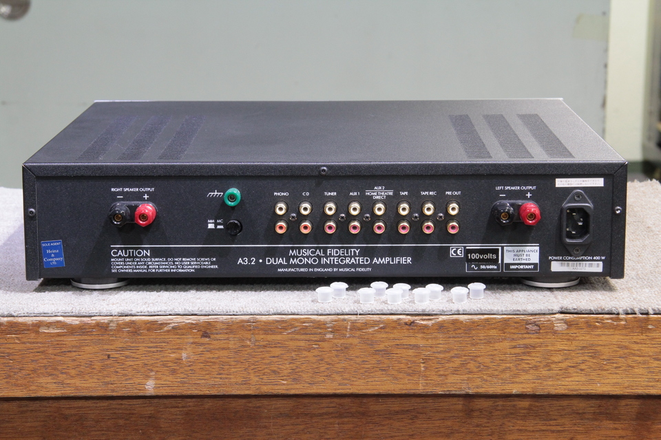 MusicalFidelity ミュージカルフィデリティプリメインアンプA3.2 Musical fidelity A3.2 Integrated Amplifire