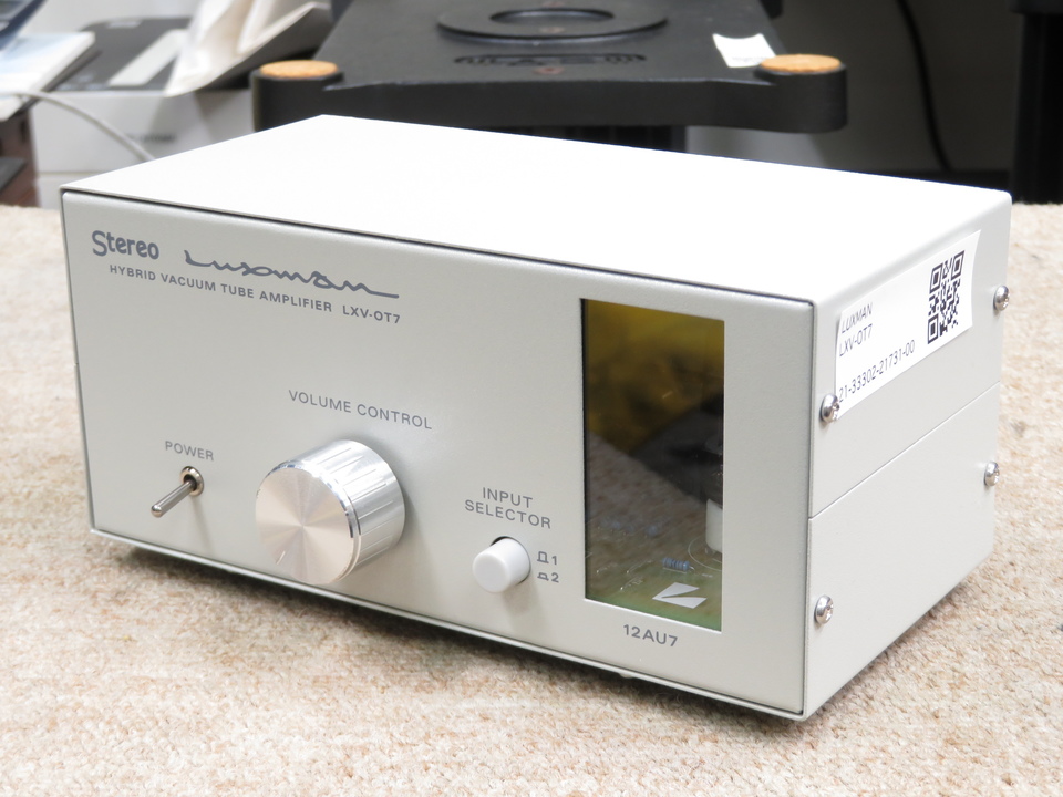 Luxman 12AU7ハイブリッド真空管アンプ LXV-OT7 LUXMAN Hybrid Vacuum