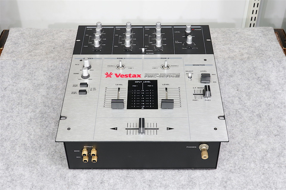 PMC-05 Pro ジャンク品 ミキサー ヘッドホン×2 針 DJミキサー 
