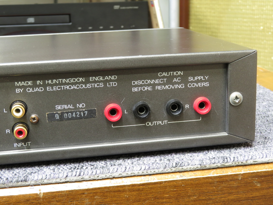 QUAD 306 パワーアンプ QUAD306 パワーアンプ QUAD 306の仕様 クォード