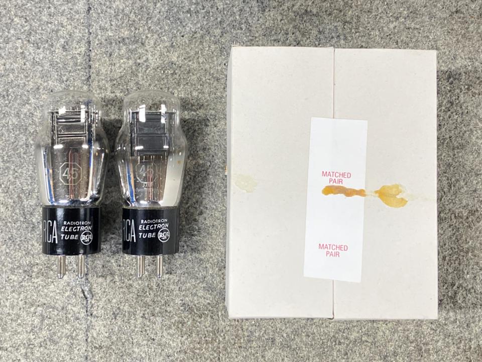 RCA Cunningham シングルプレート2A3 刻印ペア