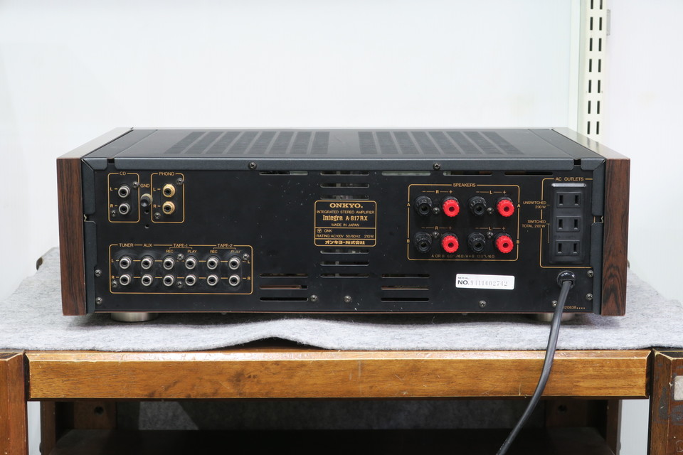 整備済 ONKYO オンキョーアンプ Integra A-817RX オンキョー(ONKYO)|プリメインアンプ|HARDOFFオフモール（オフモ