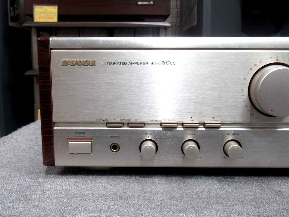 SANSUI サンスイ AU-α707KX プリメインアンプ ジャンク サイド