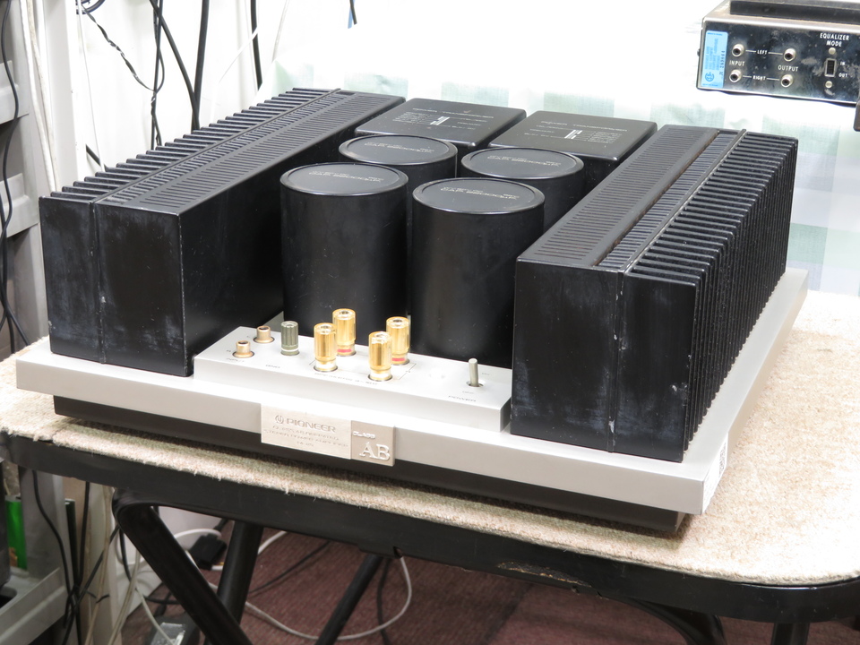 パイオニアの最高級M25　パワーアンプ 冷却フィン付き、突然ジャンク品になる?? M-25 Pioneer パイオニア パワーアンプジャンク品 公式通販 PIONEER