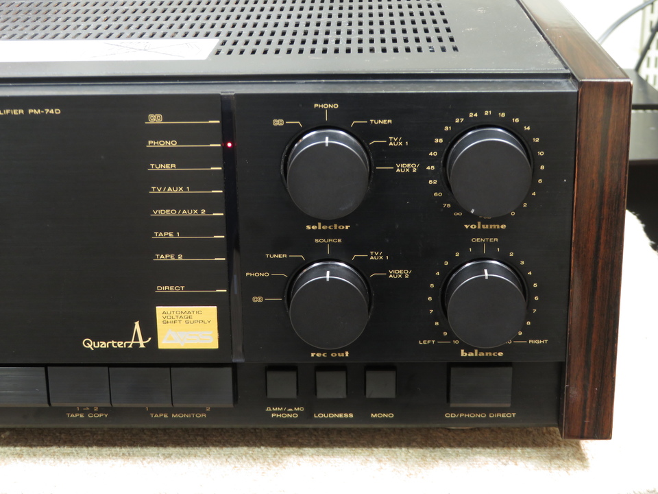 PM-74D marantz - HiFi-Do McIntosh/JBL/audio-technica/Jeff Rowland