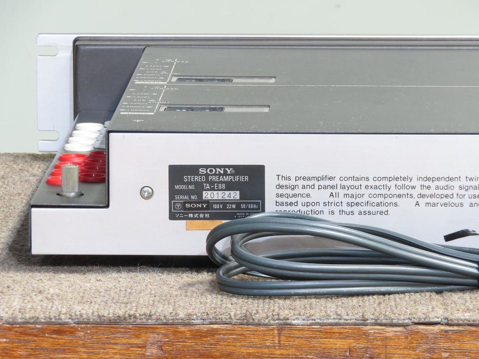 TA-E88 SONY - 中古オーディオ 高価買取・販売 ハイファイ堂