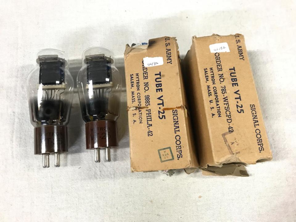 た　値下げ　真空管　HYTRON VT-25 1本 た 値下げ 真空管 HYTRON VT-25 1本