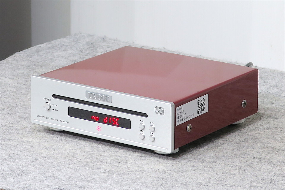 Ruby CD TRIODE - HiFi-Do McIntosh/JBL/audio-technica/Jeff Rowland