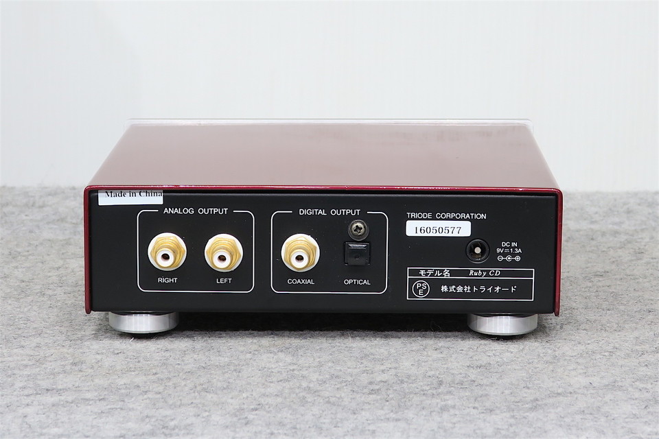 Ruby CD TRIODE - HiFi-Do McIntosh/JBL/audio-technica/Jeff Rowland