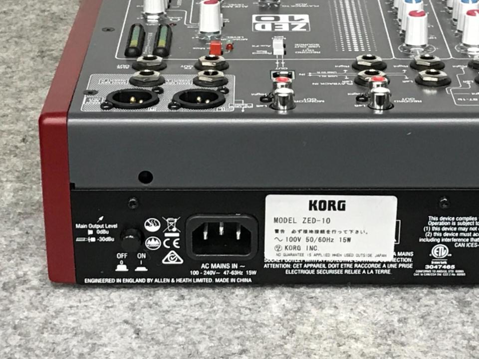 ZED-10 ALLEN&HEATH - 中古オーディオ 高価買取・販売 ハイファイ堂