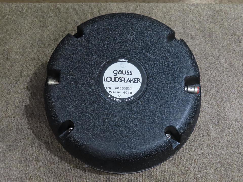 gauss ガウス4560【16Ω】 38cm 中古品 1本 【大幅値下げ中】 高額買取実施中!!】GAUSS ガウス 1502 ホーン型ツィーター ペア 台付き