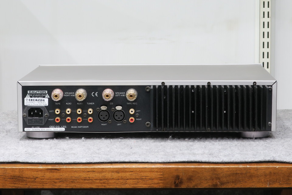 C.E.C AMP3300R silver オーディオアンプ（生産完了品） AMP3300R CEC - 中古オーディオ 高価買取・販売 ハイファイ堂