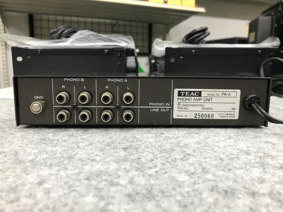 PA-4 TEAC - 中古オーディオ 高価買取・販売 ハイファイ堂