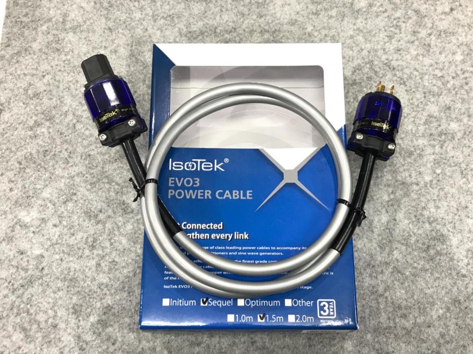 EVO3 SEQ15J/1.5m IsoTek - 中古オーディオ 高価買取・販売 ハイファイ堂