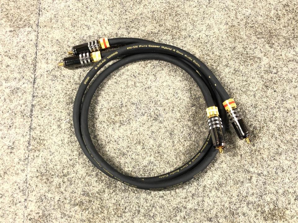 美品]ortofon 6.5N・AC1000Q 0.7m ペア RCAケーブル オルトフォン RCA