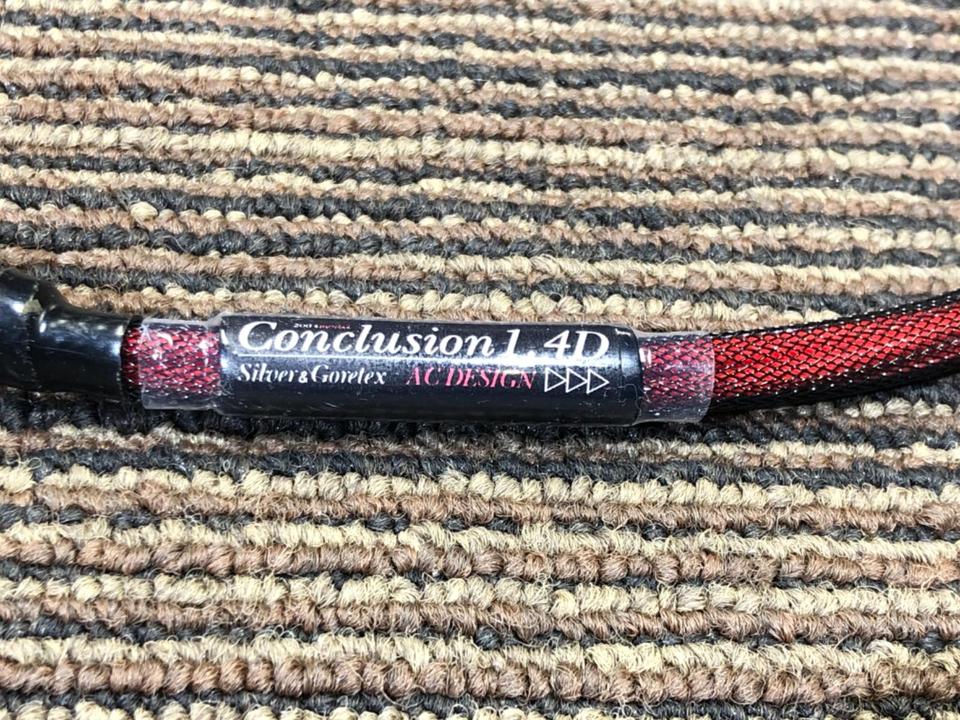 AC DESIGN Conclusion1.4D RCA 約1m ペア AC DESIGN Conclusion1.4D