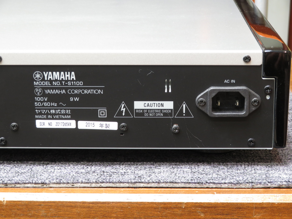 ヤマハ ワイドFM・AMチューナー T-S1100(SP) 識別番号T ヤマハ | T-S1100 - HiFiコンポーネント - 概要