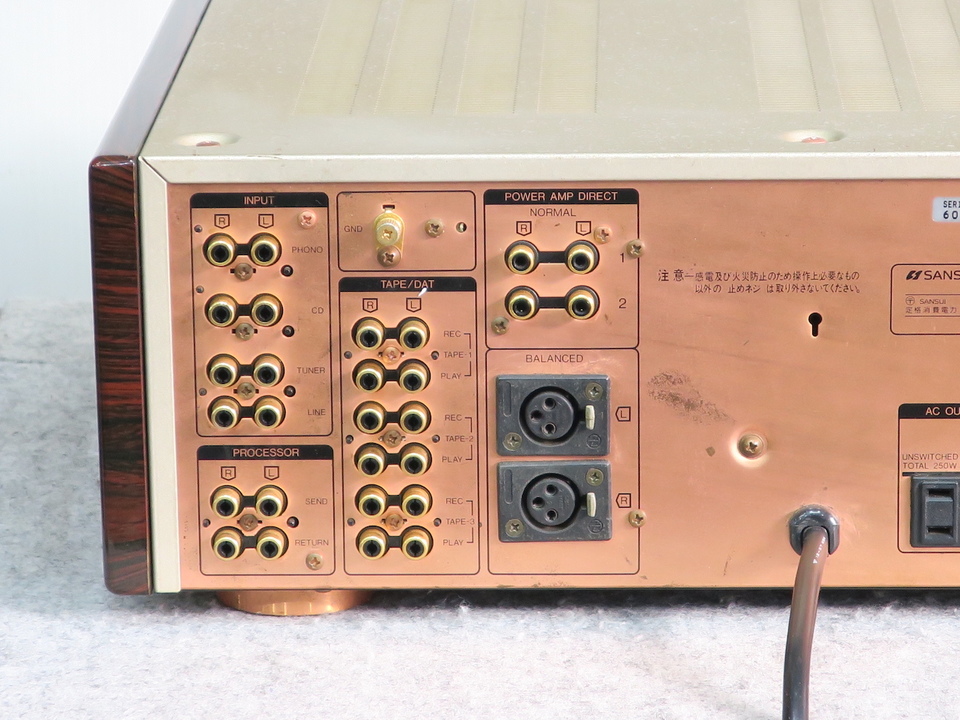 サンスイステレオアンプau-α907kx SANSUI AU-α907KXの仕様 サンスイ