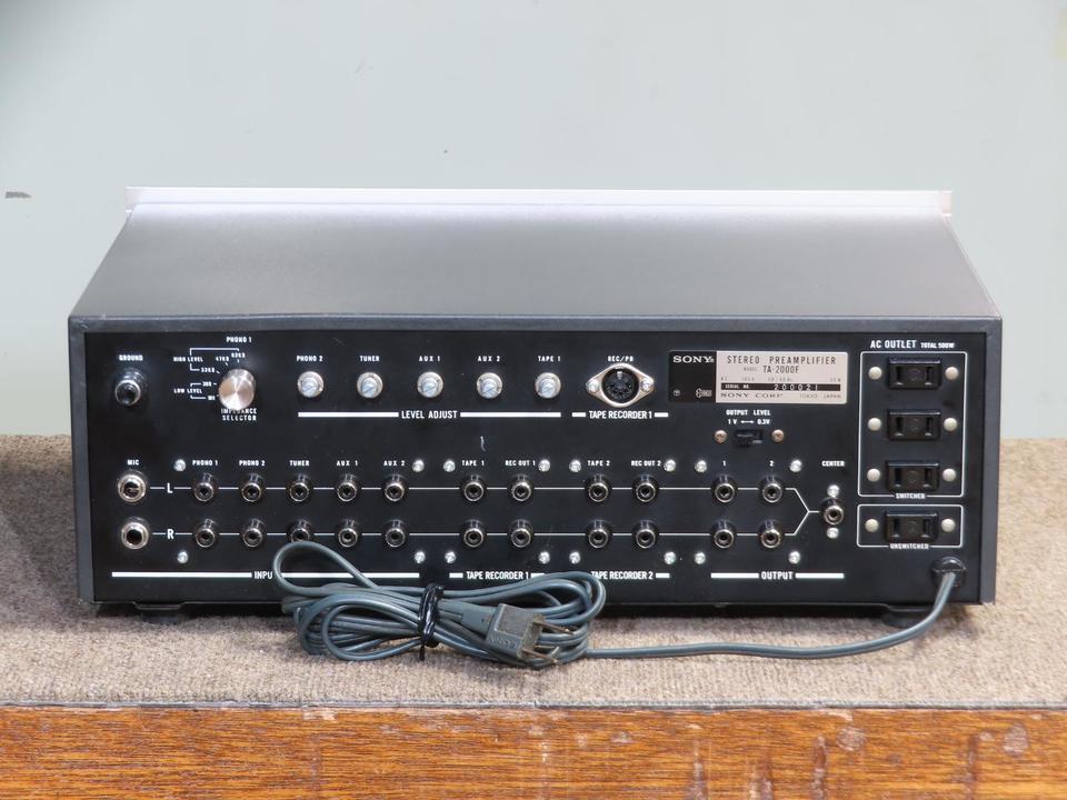 TA-2000F SONY - 中古オーディオ 高価買取・販売 ハイファイ堂