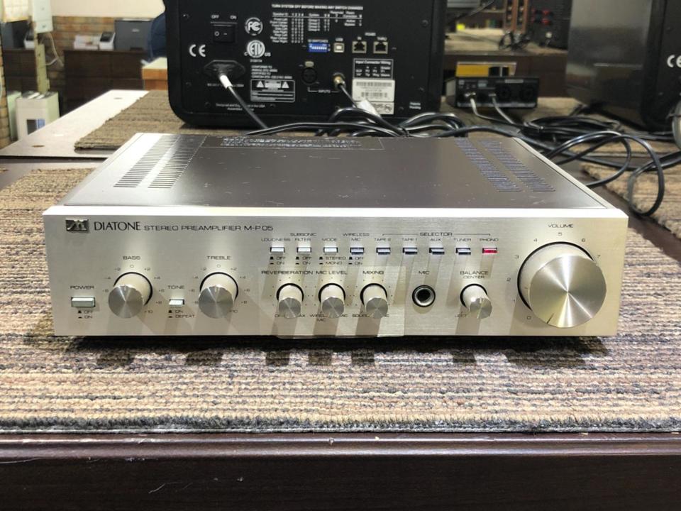 美品・現稼働品DIATONE M-P05　プリアンプ　ダイヤトーン M-P05 DIATONE - 中古オーディオ 高価買取・販売 ハイファイ堂