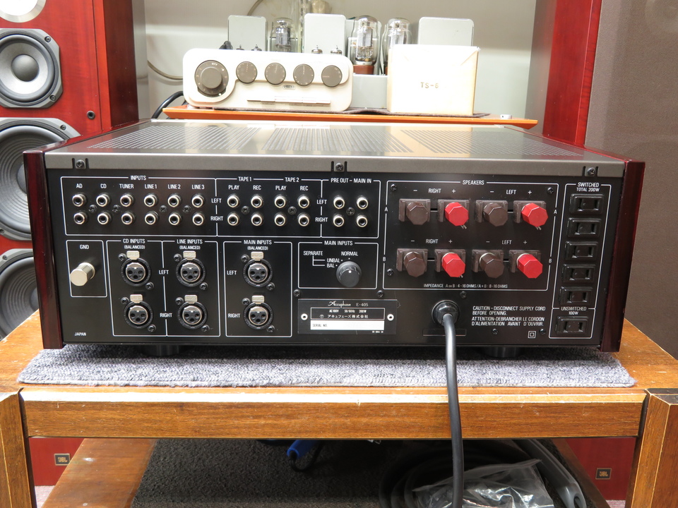 E-405 Accuphase - 中古オーディオ 高価買取・販売 ハイファイ堂