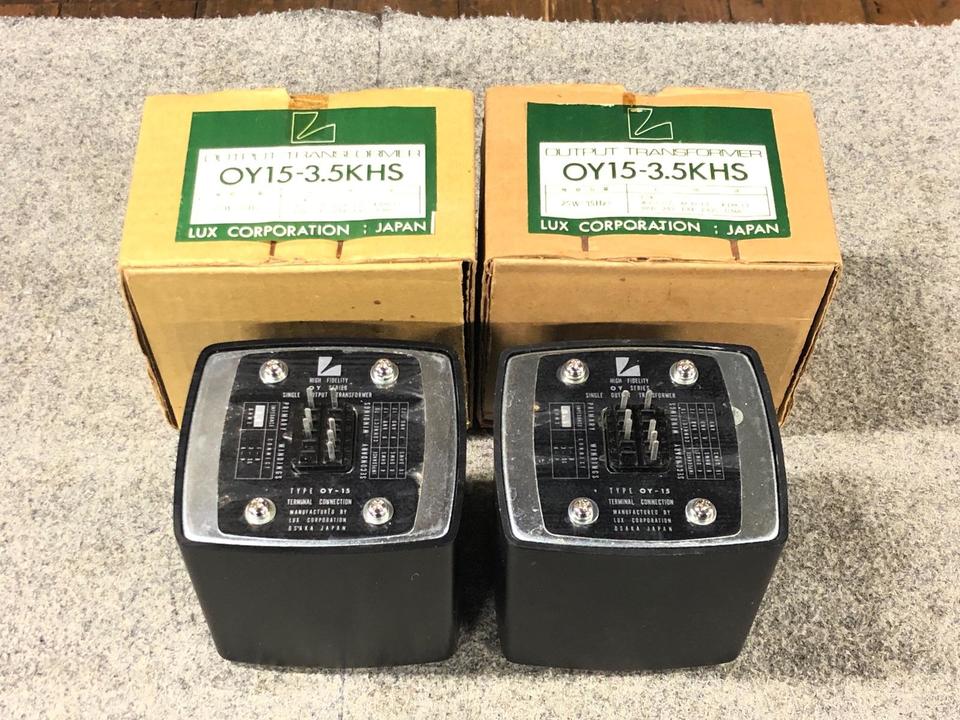 LUX OY15-3.5KHS シングル用 出力トランス 動作品 LUX ラックス OY-15