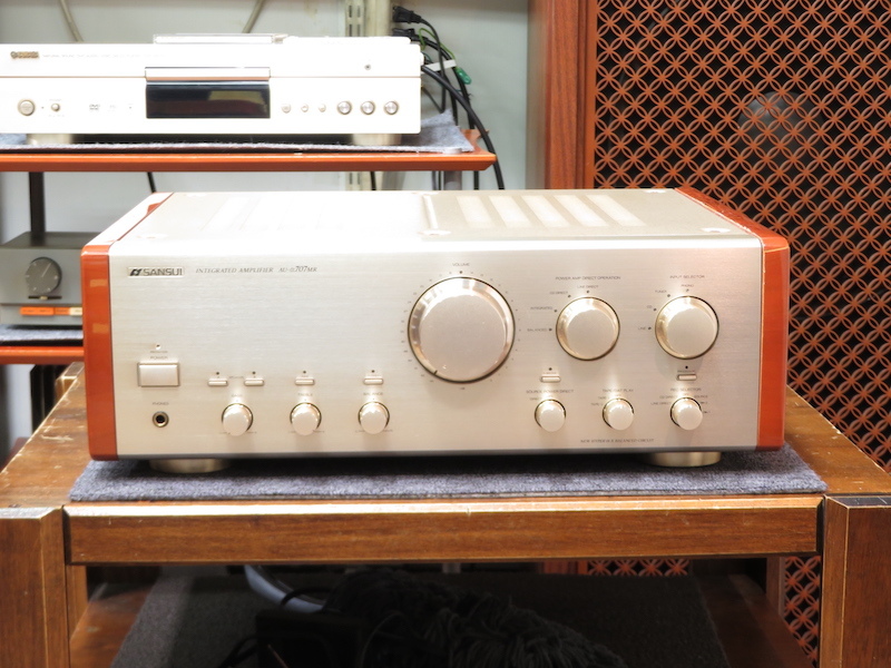 スズメ丸様専用SANSUI AU-α707MRサンスイプリメインアンプ動作点検済