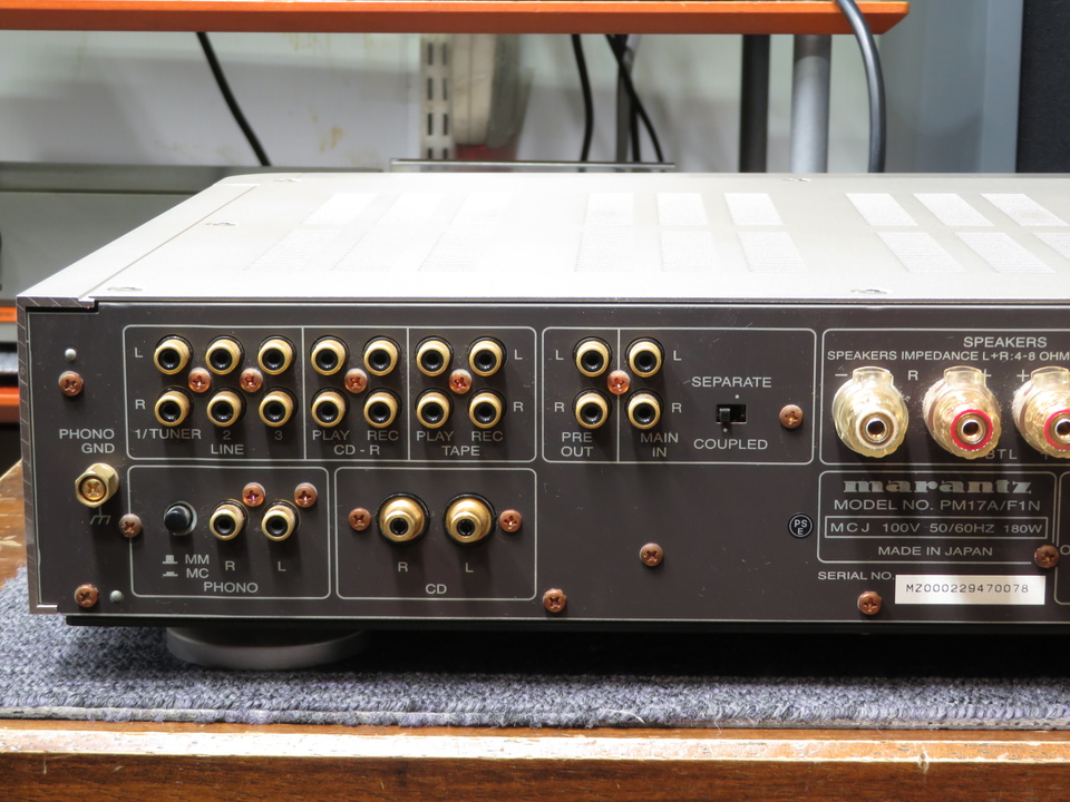 PM-17SA marantz - 中古オーディオ 高価買取・販売 ハイファイ堂